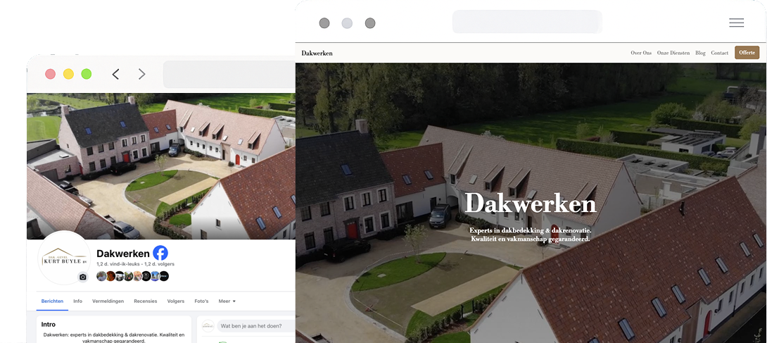 From Facebook to Website Image